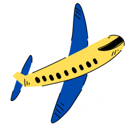 Airplane and travel