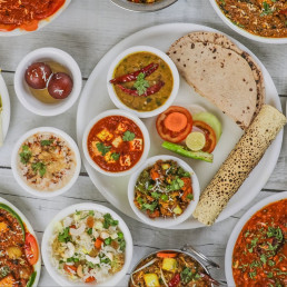 Indian Cuisine is like a huge canvas.
